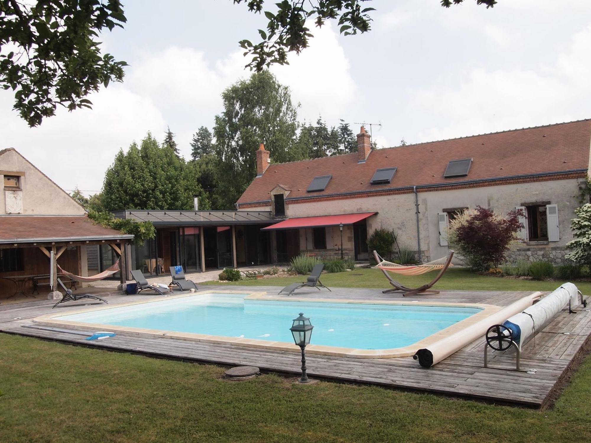 Vitry-aux-Loges Chambre Familiale Au Coeur De La Nature Avec Jardin Et Piscine Privee, Ideale Pour Explorer Le Loiret - Fr-1-590-265 B&B 외부 사진